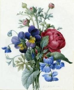 美花選